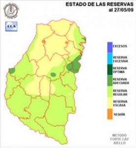 Mapa de reservas