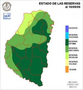 Mapa de reservas