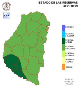 Mapa de reservas