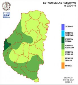 Mapa de reservas