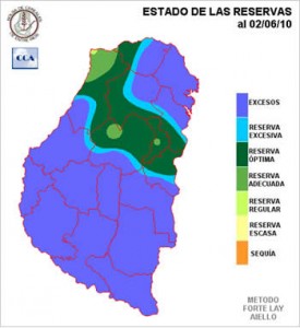 Mapa de reservas