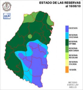 Mapa de reservas