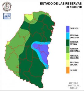 Mapa de reservas