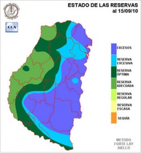 Mapa de reservas