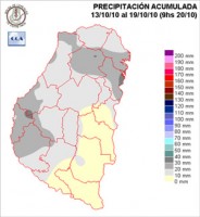 Mapa de precipitaciones