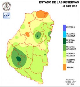 Mapa de reservas