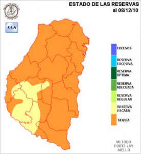 Mapa de reservas