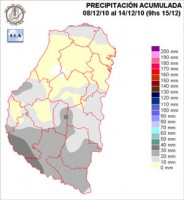 Mapa de precipitaciones