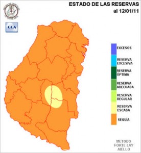 Mapa de reservas