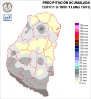 Mapa de precipitaciones