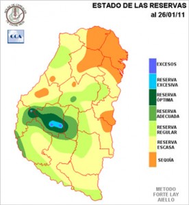 Mapa de reservas