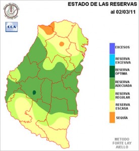 Mapa de reservas