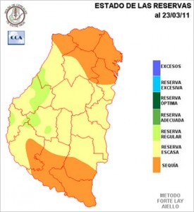 Mapa de reservas