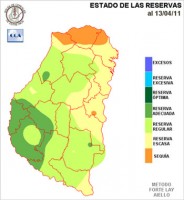 Mapa de precipitaciones