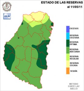 Mapa de reservas