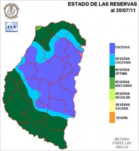 Mapa de reservas