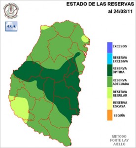 Mapa de precipitaciones