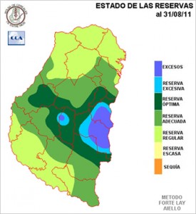 Mapa de reservas