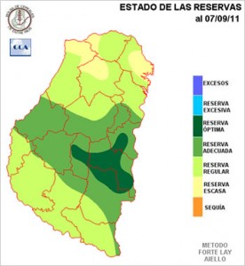 Mapa de precipitaciones