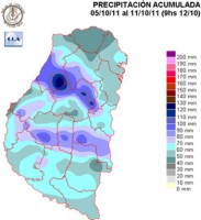 Mapa de precipitaciones