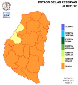 Mapa de reservas