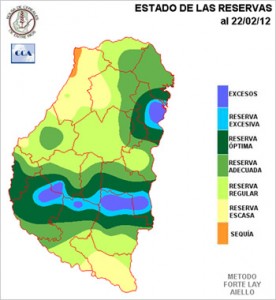 Mapa de reservas