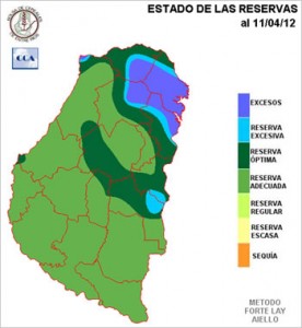 Mapa de reservas