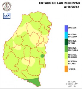 Mapa de reservas