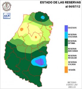 Mapa de reservas