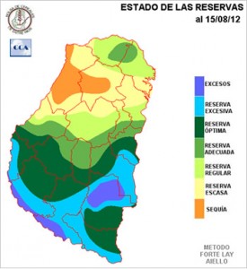 Mapa de reservas