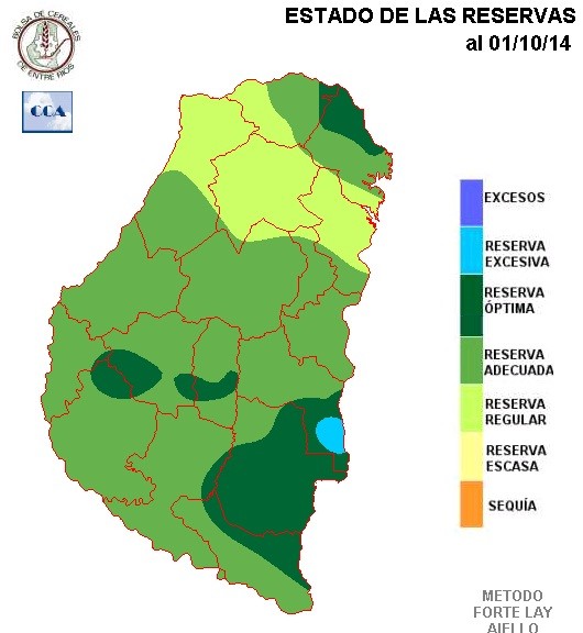 Mapa de reservas