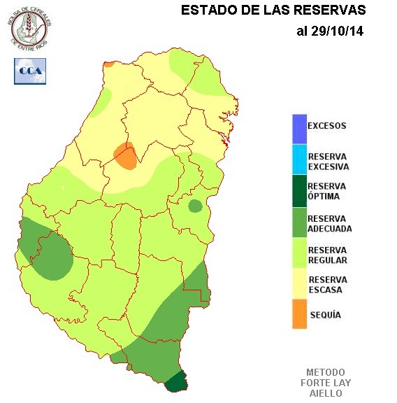 Mapa de reservas