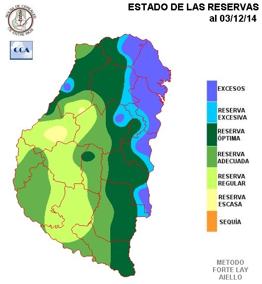 Mapa de reservas