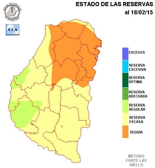 Mapa de reservas