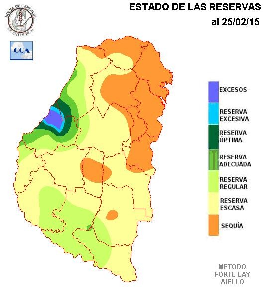 Mapa de reservas