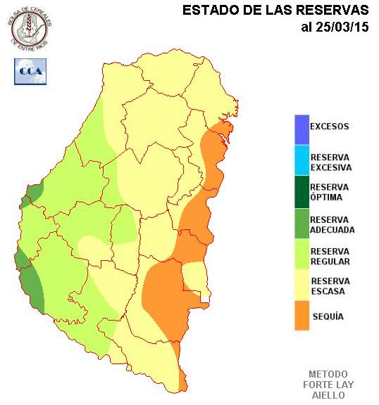 Mapa de reservas