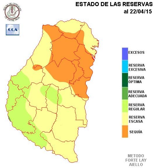 Mapa de reservas