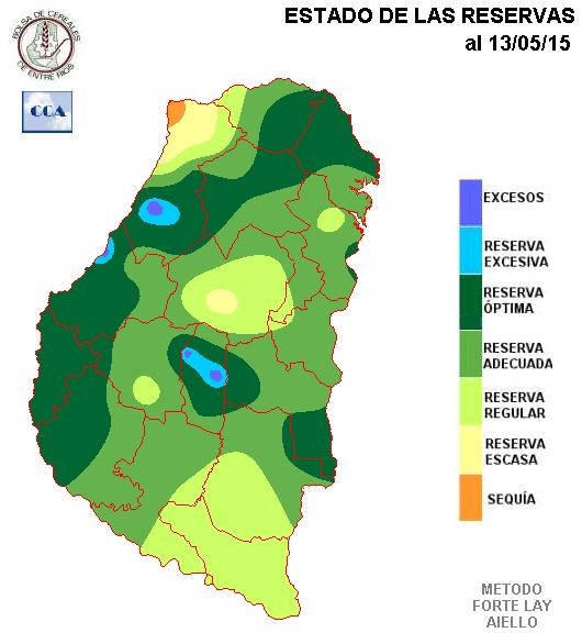 Mapa de reservas