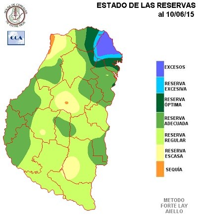 Mapa de reservas