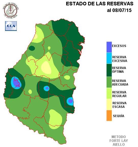 Mapa de reservas