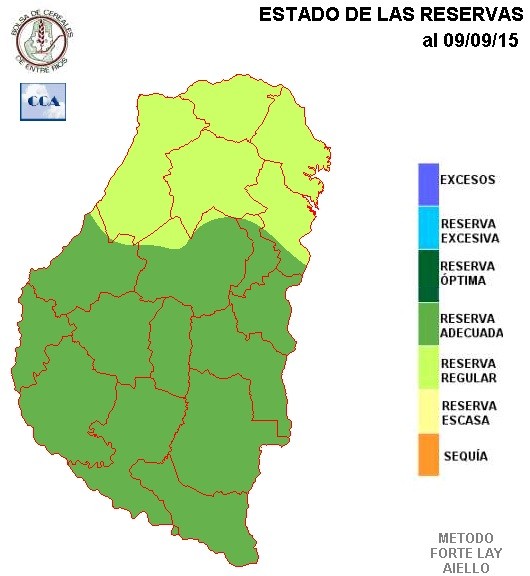 Mapa de reservas