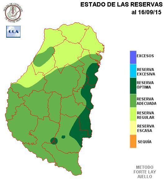 Mapa de reservas