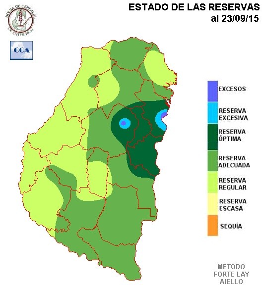 Mapa de reservas