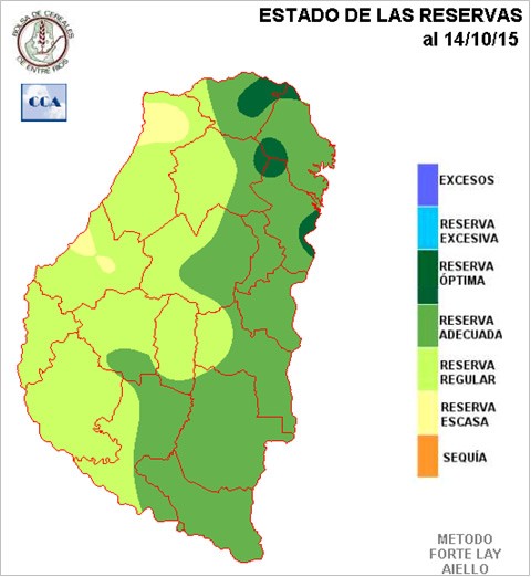 Mapa de reservas