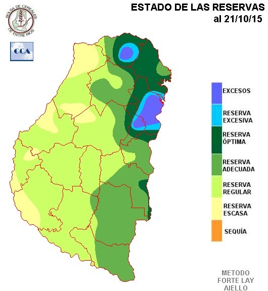 Mapa de reservas