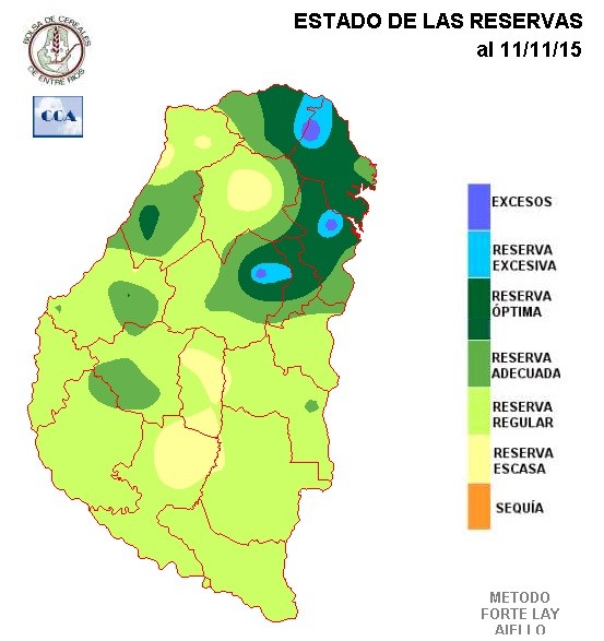 Mapa de reservas