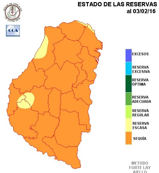 Mapa de reservas