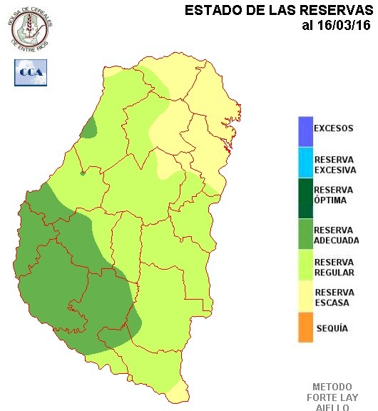 Mapa de reservas