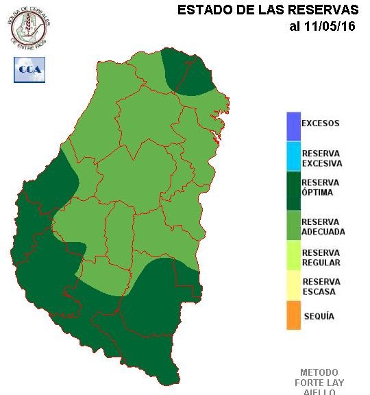 Mapa de reservas