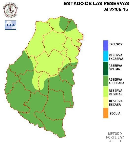 Mapa de reservas